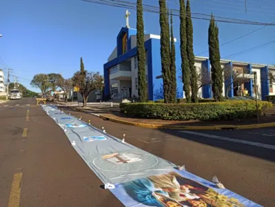 Paróquia Cristo Sacerdote, em Apucarana: tradição