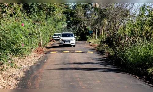 Prefeitura de Apucarana conclui pavimentação em região de chácaras