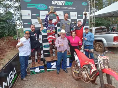Piloto de Apucarana, Rony foi segundo lugar na MX3 Nacional