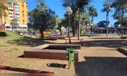 Praça Interventor Manoel Ribas vem sendo criticada
