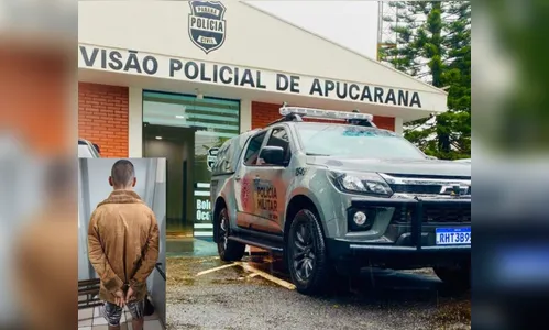 Rotam cumpre mandado de prisão de autor de roubos em Apucarana