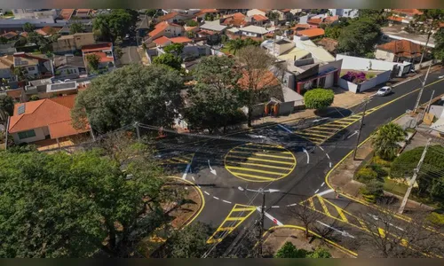 Prefeitura de Apucarana altera rotatória no Bairro 28; veja como ficou