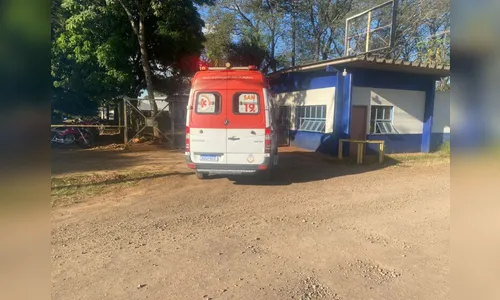 Trabalhador de Apucarana sofre fratura na perna após queda em fosso