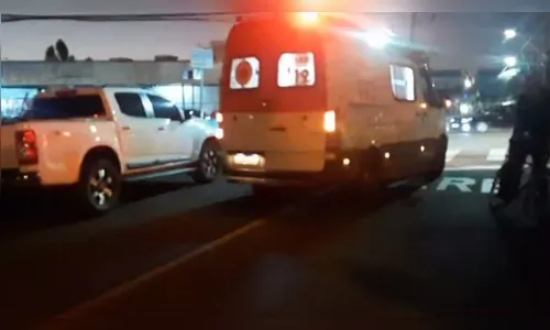 Criança em bicicleta fica ferida após acidente em Arapongas