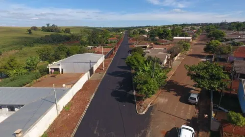 São João do Ivaí entrega obras de asfalto na Avenida Guarapuava