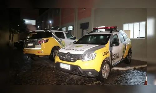 Rapaz acaba preso após tentar roubar lanchonete em Ponta Grossa