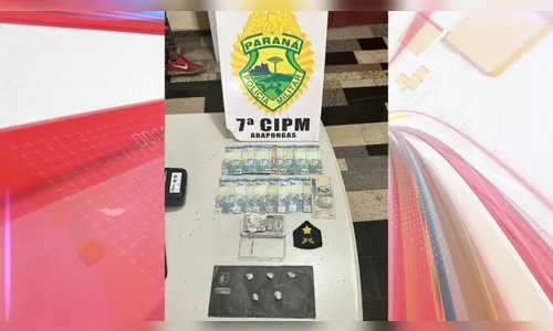 Ciclista é detido com maconha e crack pela PM, em Arapongas