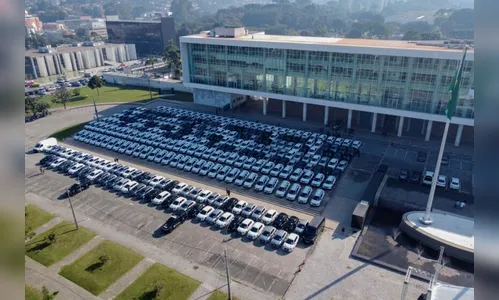 Governo entrega 922 novas viaturas para Polícia Civil do Paraná