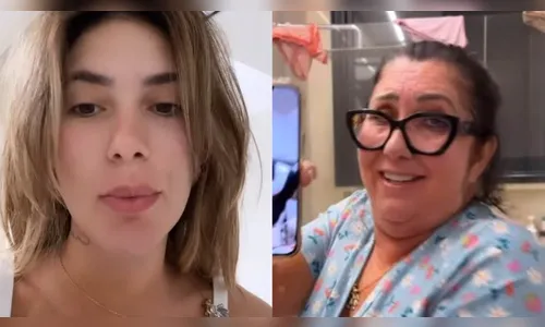 Virginia Fonseca expõe intimidade do banheiro da mãe: 'Conversação'