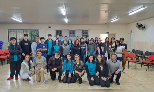 Tecer Teatro oferece oficina artística aos alunos de Marilândia do Sul