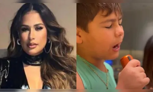 Filho de Simone Mendes encanta ao surgir cantando como a mãe; veja