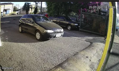Câmera flagra furto de carro em Apucarana; assista
