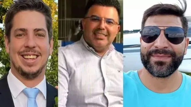 Segundo a imprensa de Umuarama, os servidores são Heitor Guilherme Genowei Júnior e Felipe Furquim, enquanto piloto é  Jonas Borges Julião
