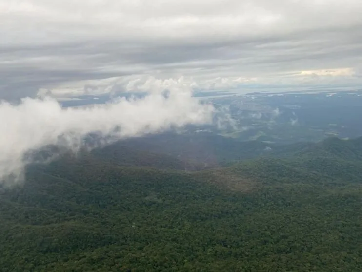 Várias aeronaves estão sendo usadas nas buscas
