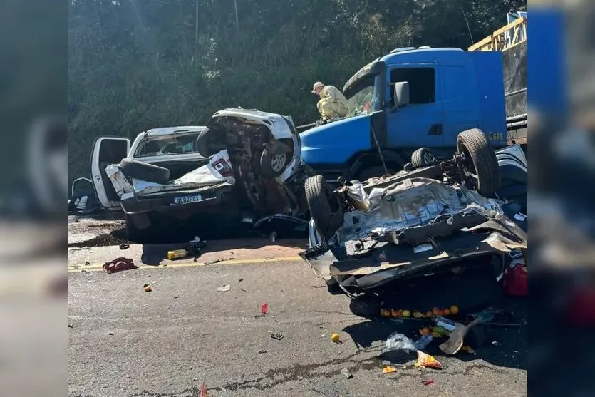 Acidente aconteceu em Marechal Cândido Rondon, no oeste do Paraná