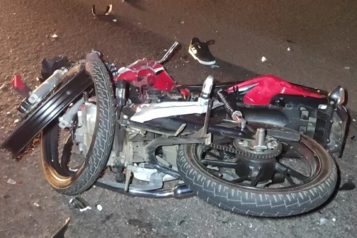 Casal morto no acidente estava na moto