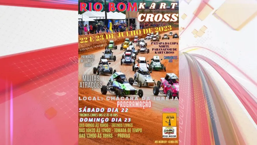 Copa Norte Paranaense de Kart Cross acontece em Rio Bom