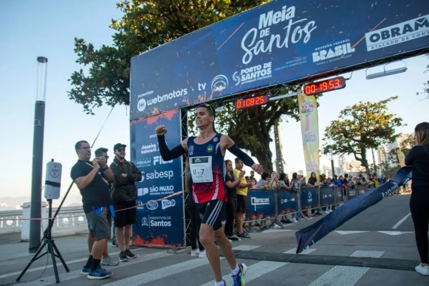 Edson Emídio, atleta de Apucarana