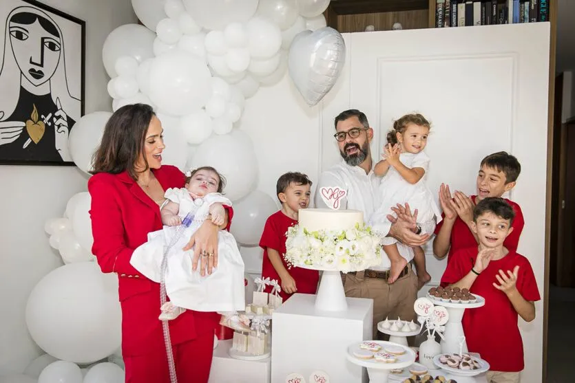 Festa de aniversário da pequena Maria Guilhermina