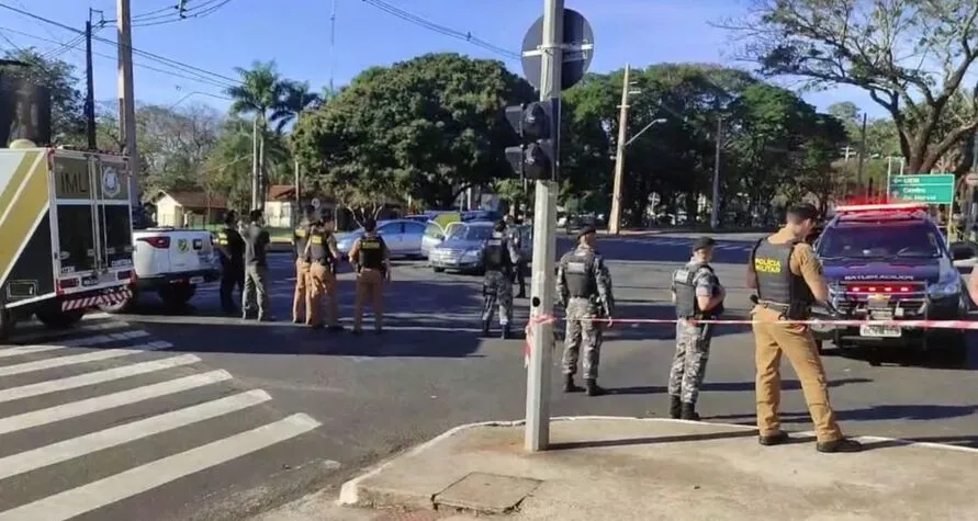 Homem morre e outro fica ferido em confronto com a PM em Maringá