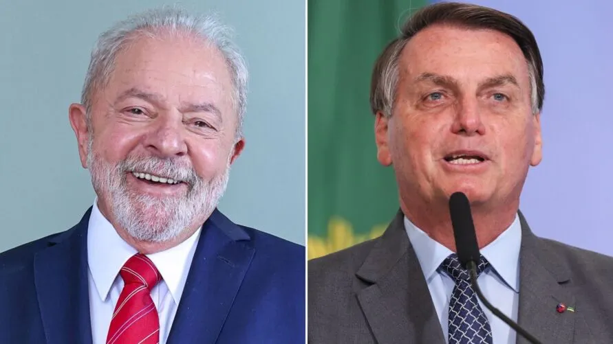 Lula e Bolsonaro