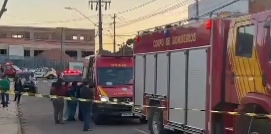 Mãe de vítima sofreu queimaduras