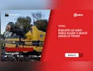 Araucária cai sobre ônibus escolar e destrói veículo no Paraná