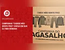 Campanha “Cabide não sente frio” chega em sua última semana
