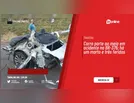 Carro parte ao meio em acidente na BR-376; há um morto e três feridos