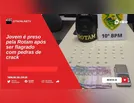 Jovem é preso pela Rotam após ser flagrado com pedras de crack