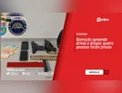 Operação apreende armas e drogas; quatro pessoas foram presas