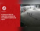 PC divulga vídeo de homicídio ocorrido no PR; homem foi morto em posto