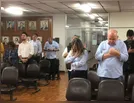 Rodolfo Mota 'causa' ao participar de evento na Prefeitura
