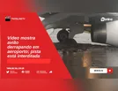 Vídeo mostra avião derrapando em aeroporto; pista está interditada