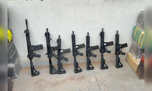 Duas toneladas de drogas e 82 armas são apreendidas na BR-369
