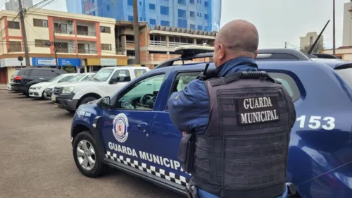 A Guarda Municipal foi acionada por volta das 19h45