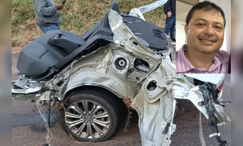 Identificada vítima de acidente com carro que partiu ao meio na BR 376