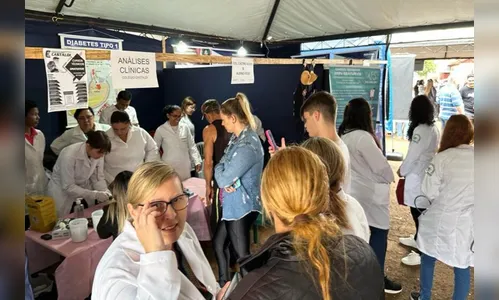 Sesa promove exames e atividades em Londrina durante Feira de Saúde