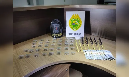 Rotam prende mulher e apreende maconha e cocaína no Jardim Aeroporto