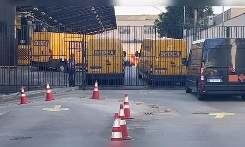 Encomenda suspeita nos Correios mobiliza esquadrão antibombas no PR
