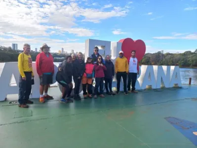 A maior parte do trecho segue por estradas da zona rural