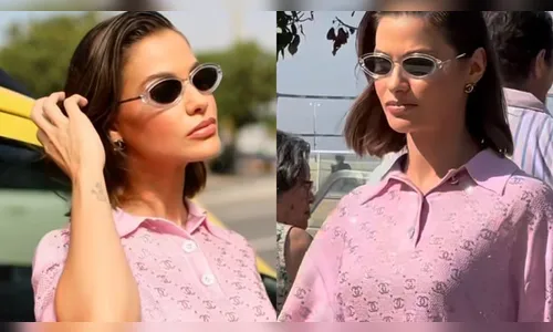 Andressa Suita desfila look caríssimo na praia: 