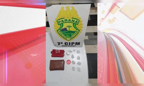 Após perseguição, jovem é preso com 78 pedras de crack em Arapongas