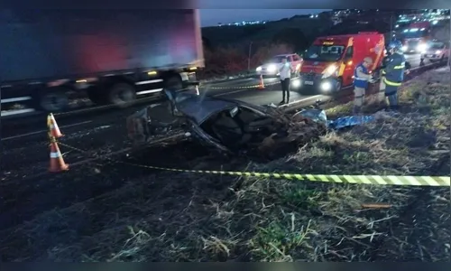 Vídeo mostra momento do acidente com morte em Cambira; assista
