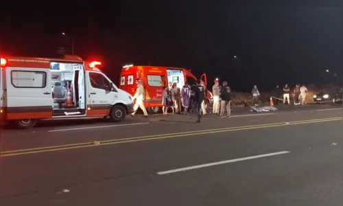 Homem morre atropelado por veículos na BR-369 em Arapongas