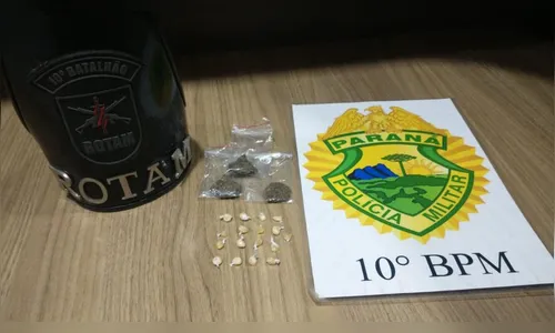 Rotam prende traficante e apreende porções de crack em Apucarana