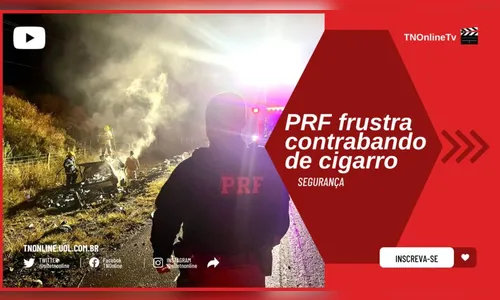 Após fuga de 10 km, caminhonete cai de barranco e pega fogo no Paraná
