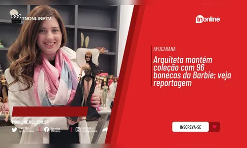 Arquiteta mantém coleção com 96 bonecas da Barbie; assista