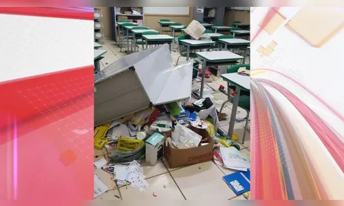 Escolas de Sarandi são invadidas e vândalos depredam salas de aula