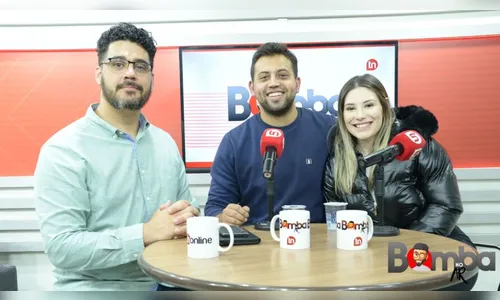 Bomba no Ar recebe os influencers Rafael Gracioli e Amanda Mariano